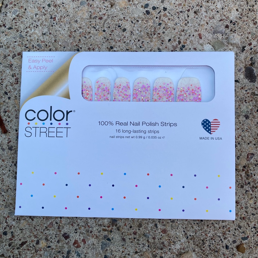 Color street nails Cannes-Fetti